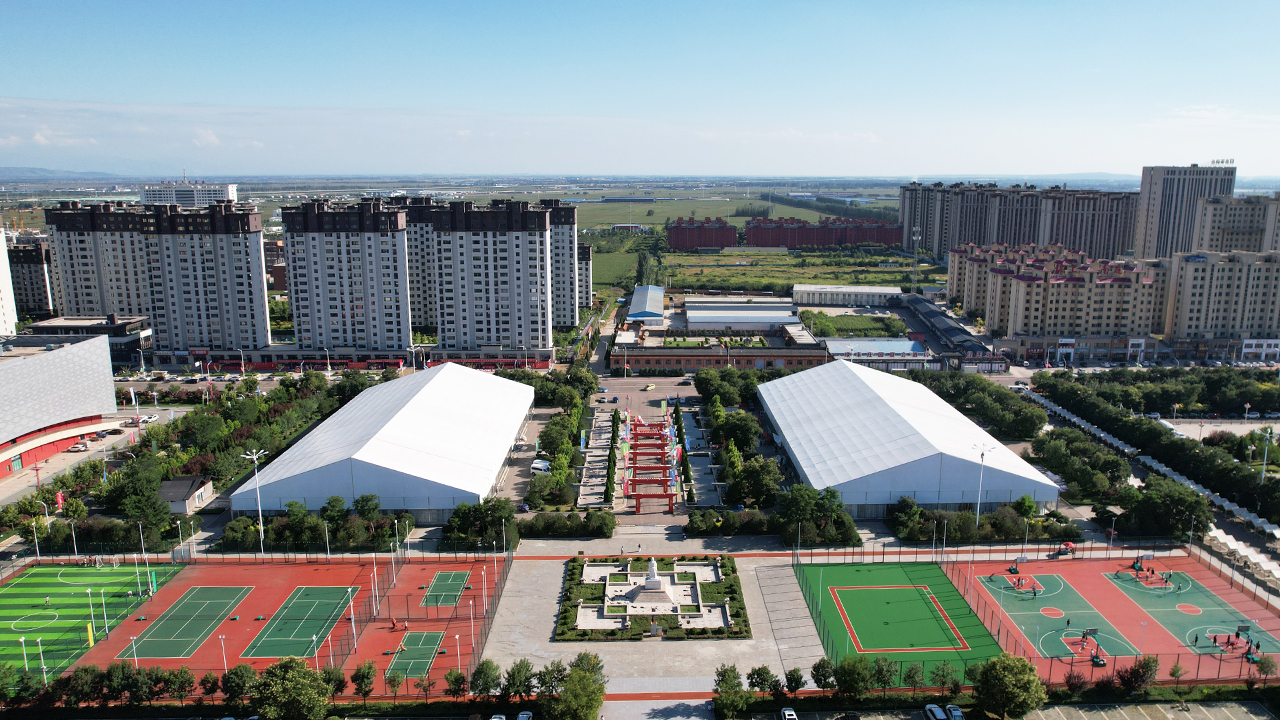 大跨度篷房，快速搭建大空间，轻松解决各类场地需求封面